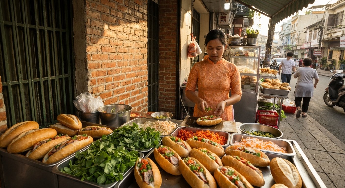 호치민시 반미 맛집 찾기:반미 후인화 (Banh mi Huynh Hoa)