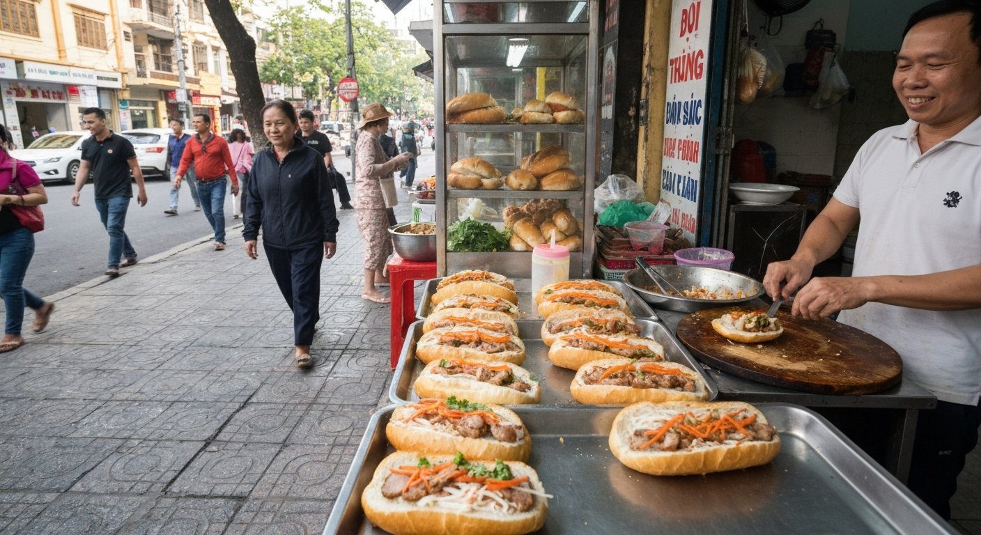 호치민시 반미 맛집 찾기 : 반미 느란(Banh mi Nhu Lan)