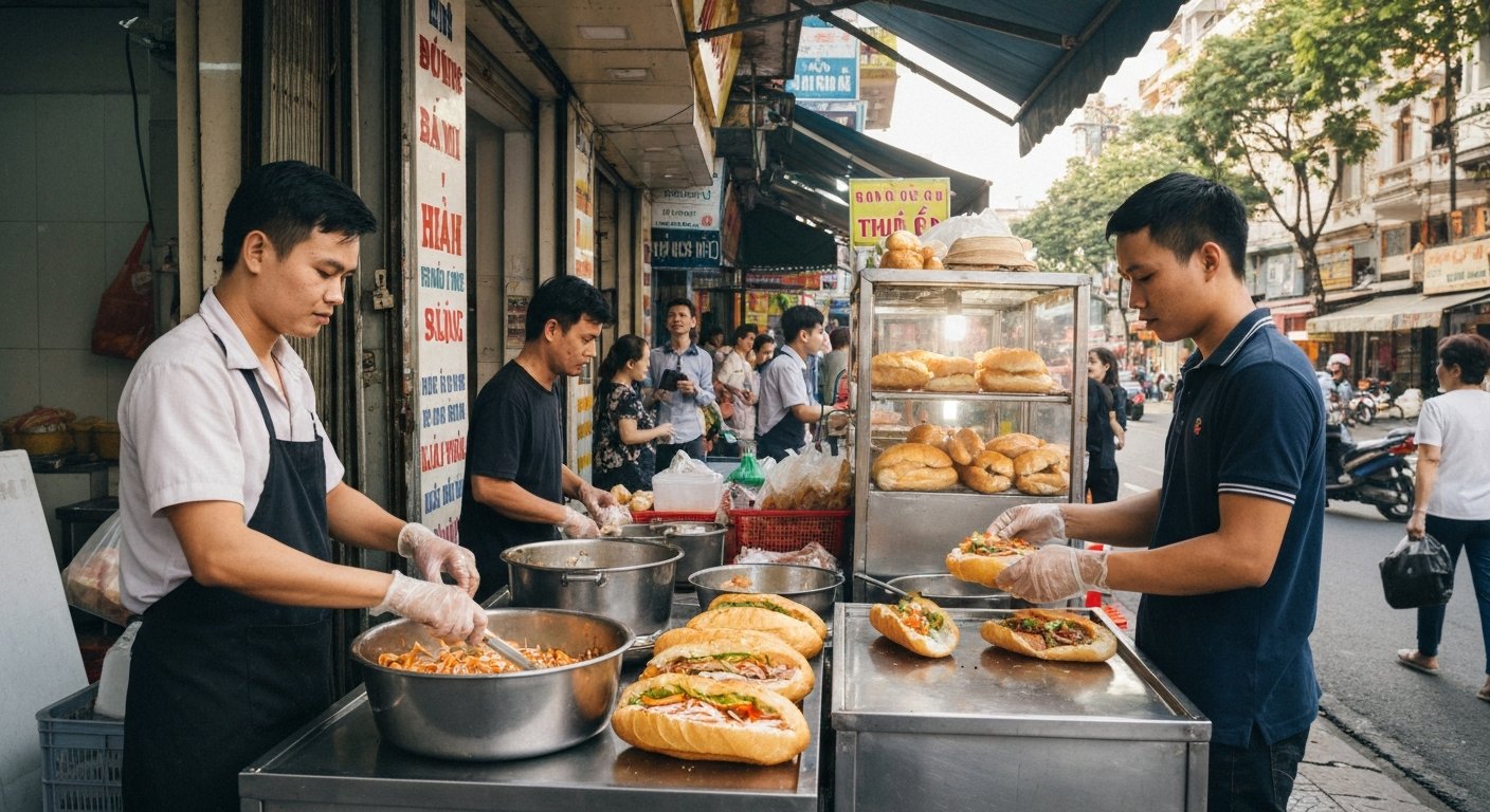 호치민시 반미 맛집 찾기 : 반미 바이호 (Banh mi Bay Ho)