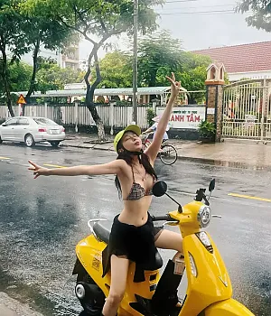 다낭에서 만난 예상치 못한 행복, 비 오는 날의 스쿠터 라이딩