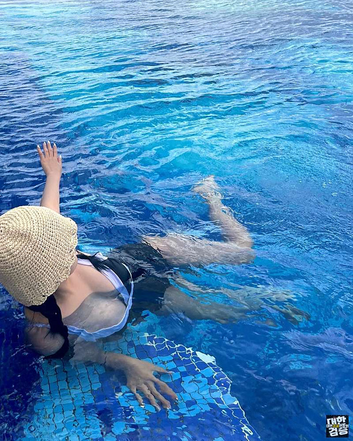 Lavela Saigon Hotel 8월 14일 눈 뜨자마자 수영하기