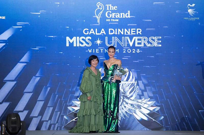 The Grand Ho Tram 9월 27일 베트남 2023년 탑 18 미스 유니버스의 친밀한 디너 파티 호치민정보 인스타 후방계정