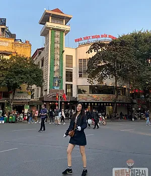 하노이 - 호안끼엠 호수 1월 14일 