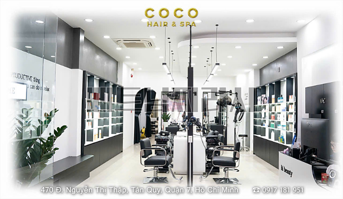 호치민 코코 헤어 살롱 미용실 7군 <미용, 네일, 스파> CoCo Hair Beauty
