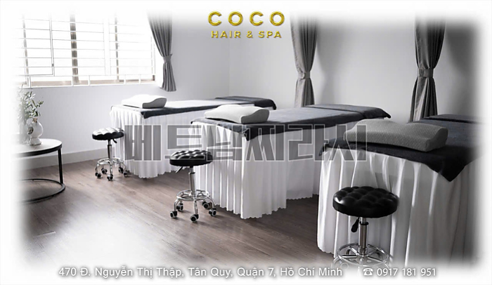 호치민 코코 헤어 살롱 미용실 7군 <미용, 네일, 스파> CoCo Hair Beauty