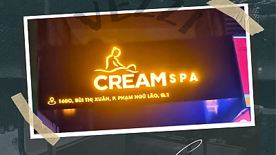 <폐업>호치민 크림 스파 후기 CREAM SPA Review