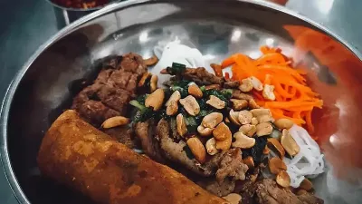 분티누옹 Bun Thit Nuong Kieu Bao