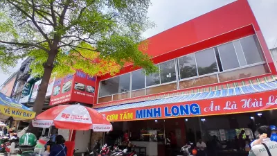 Cơm tấm Minh Long 호치민 7군 롯데마트 근처 껌승 맛집 추천!