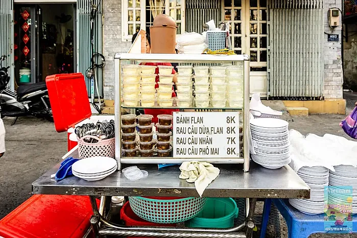 Bánh flan Thái Thủy 인플레이션 시대의 귀엽고 저렴한 데이트, 운하 옆 플랑