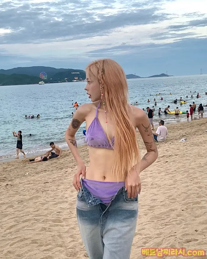 Nha Trang Beach 2월 18일 나트랑 해변은 일몰이 너무 이뻤다