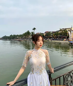 베트남 호이안 2월 11일 아오자이 입구 호이안 구경