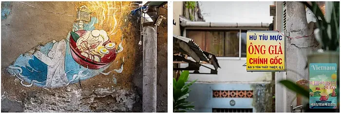 Hủ Tíu Mực Ông Già의 오징어 국수는 정말 최고입니다