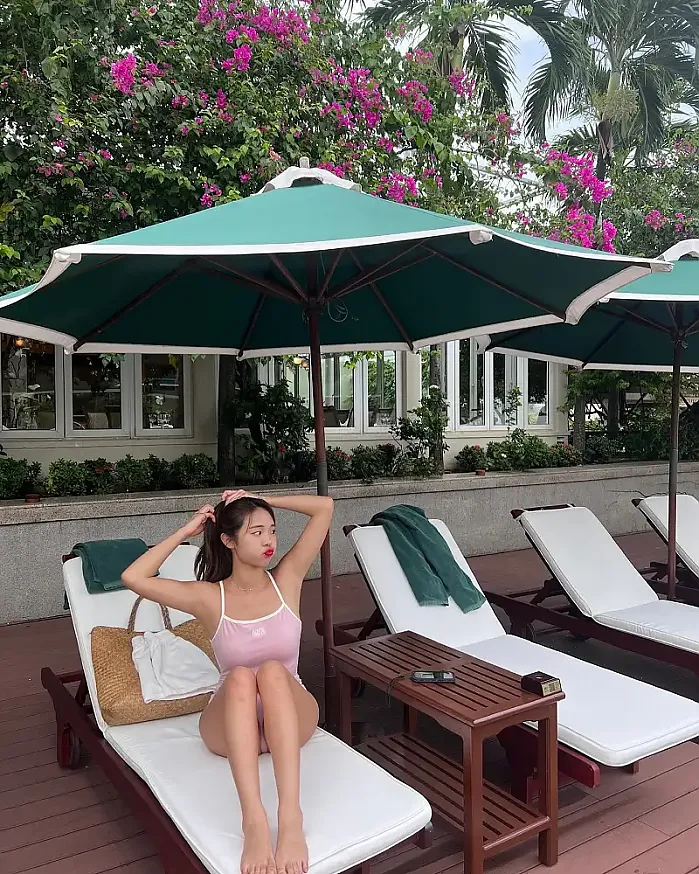 물놀이 좋아  @charm__y__ 인스타