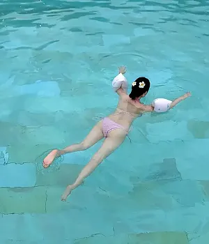 수영을 배웟서요 @sion._.hae