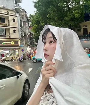 비오는 하노이 나름 좋네 @yunaring__