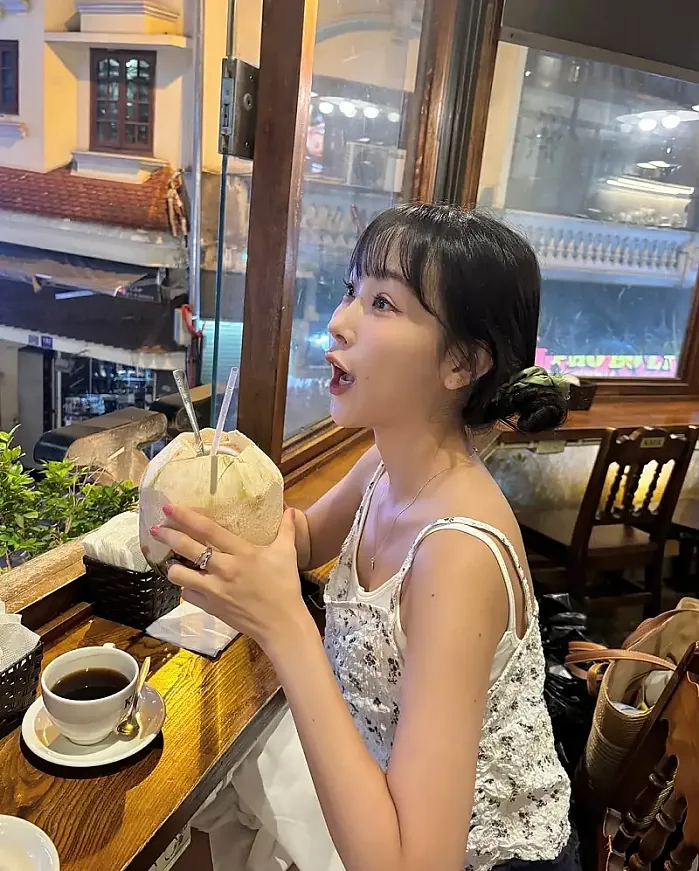 비오는 하노이 나름 좋네 @yunaring__