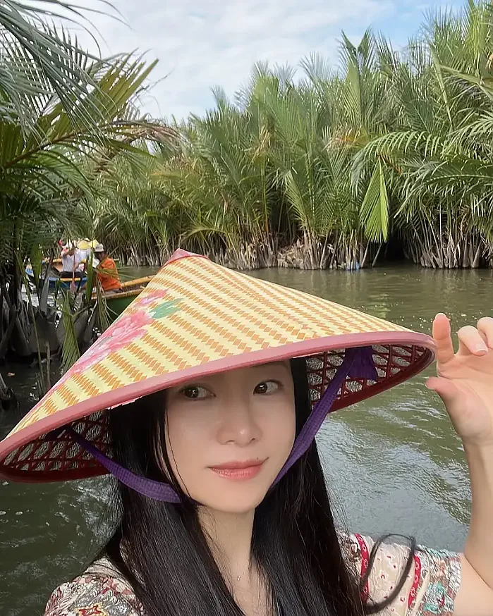 이번 다낭여행때 탔던 코코넛배 @jiyou_hong