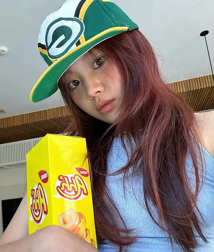 이 과자 맛있어 instagram for a.ssom