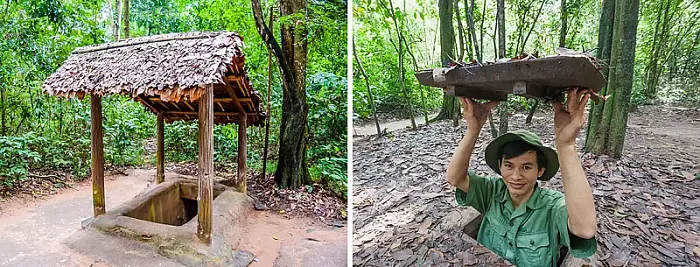 베트남 테마여행 구찌터널 Cu Chi Tunnels