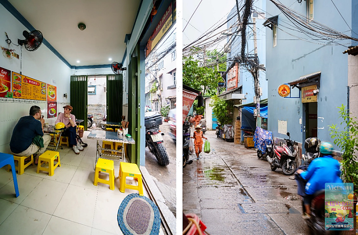 Cà Mau에서 Cô Xíu는 Bánh Tầm Cà Ri Cay를 Bình Thạnh로 가져옵니다